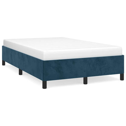 Giroletto senza Materasso Blu Scuro 120x190 cm Velluto | homemem39