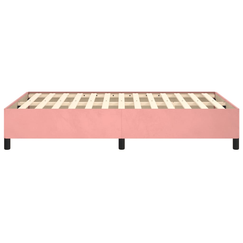 Giroletto senza Materasso Rosa 120x190 cm Velluto | homemem39