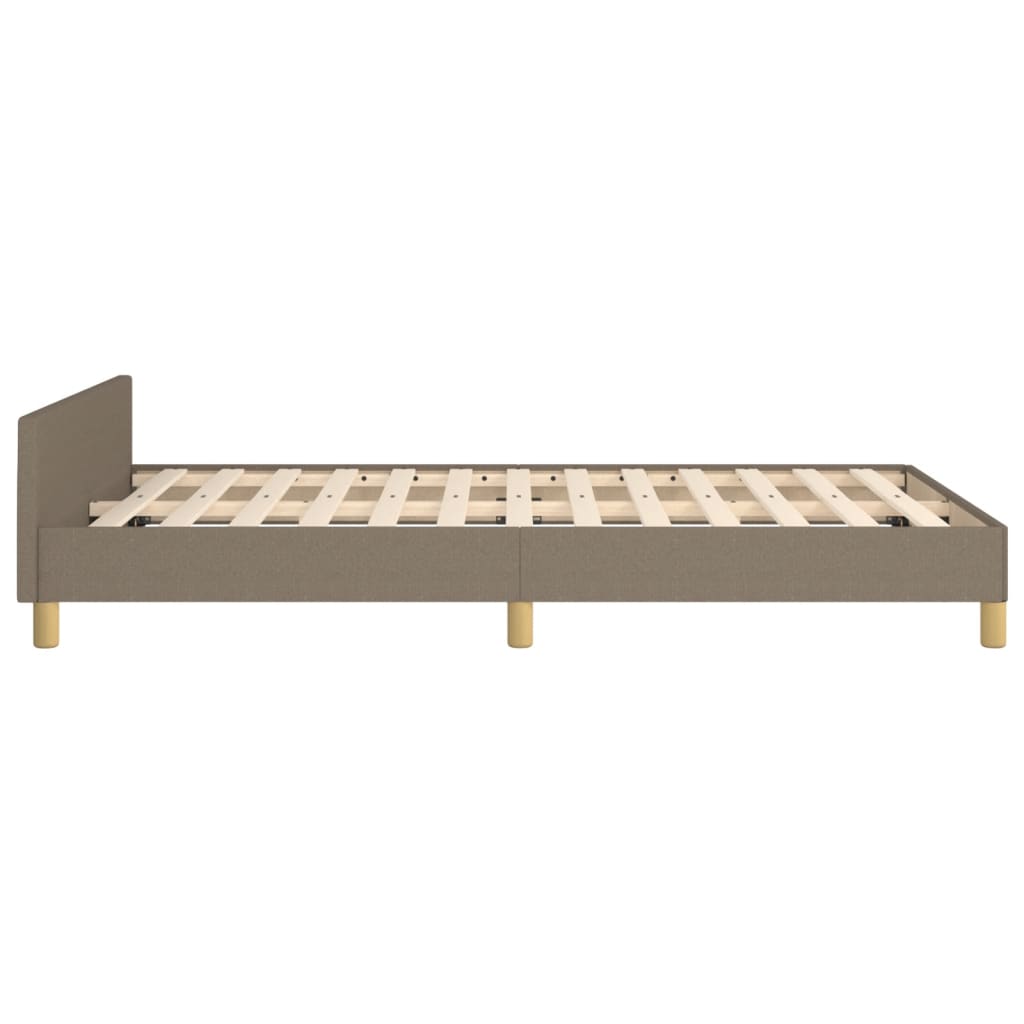 Giroletto senza Materasso Tortora 120x190 cm Tessuto | homemem39