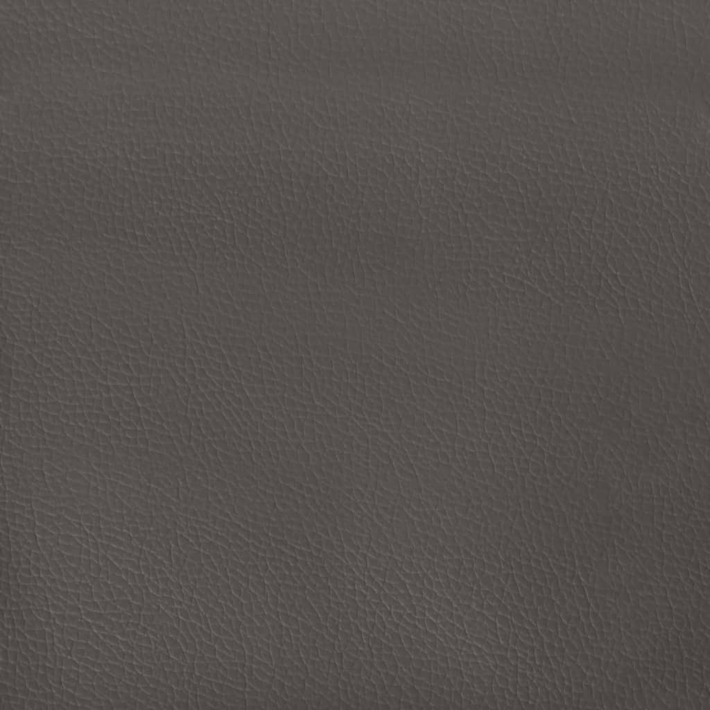 Giroletto senza Materasso Grigio 120x190 cm Similpelle