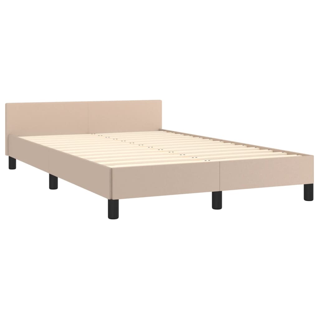 Giroletto senza Materasso Cappuccino 120x190 cm in Similpelle | homemem39