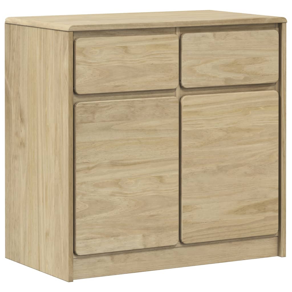 Credenza SAUDA 80x43x75,5 cm in Legno Massello di Pino - homemem39