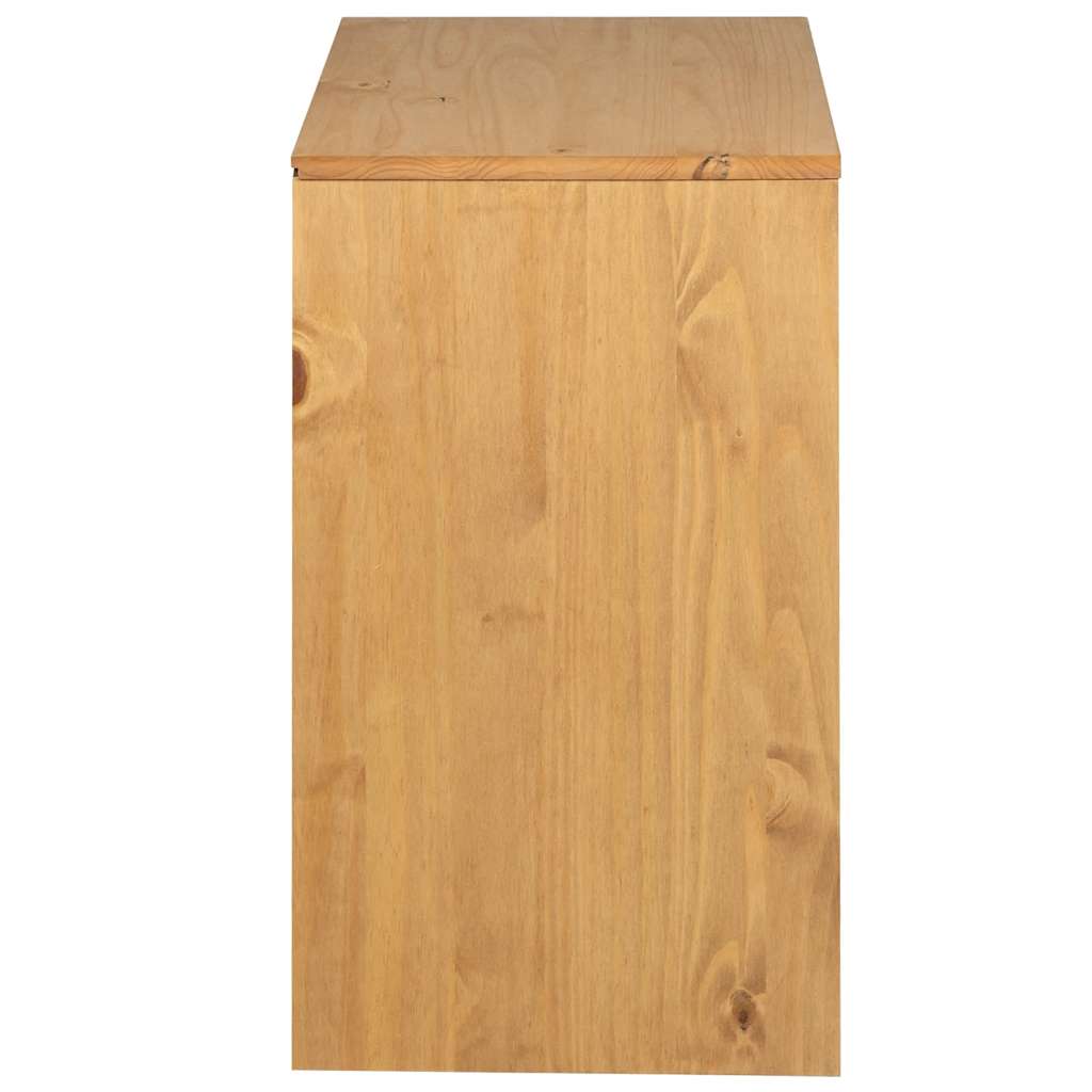 Credenza SAUDA 80x43x75,5 cm in Legno Massello di Pino - homemem39