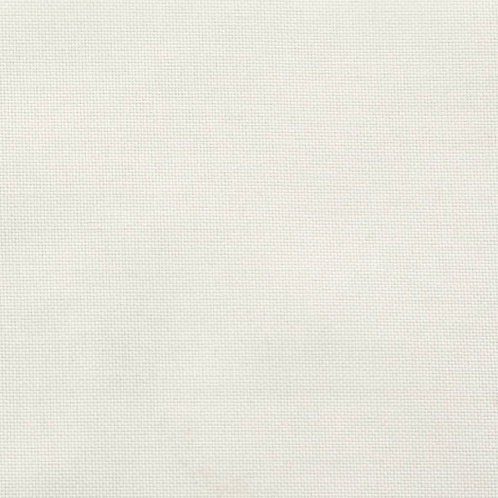 Cuscini Sedia Schiena Alta 4 Crema Mélange 120x50x7 Tessuto | homemem39