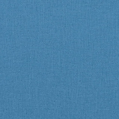 Cuscini Sedia Schiena Alta 6 Blu Mélange 120x50x7 Tessuto