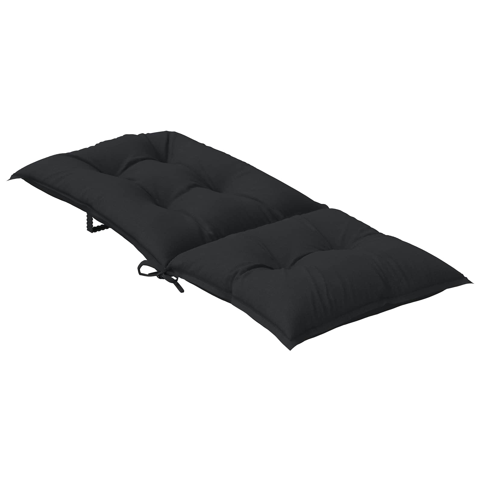 Set di cuscini per sedia alta 2 pcs Melange nero | homemem39
