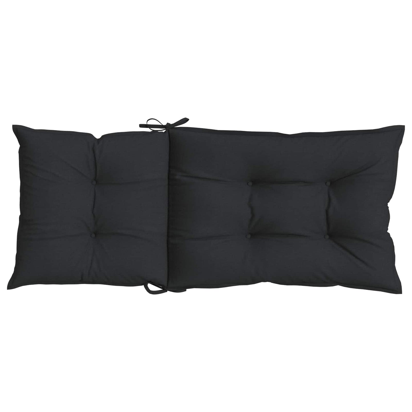 Set di cuscini per sedia alta 2 pcs Melange nero | homemem39