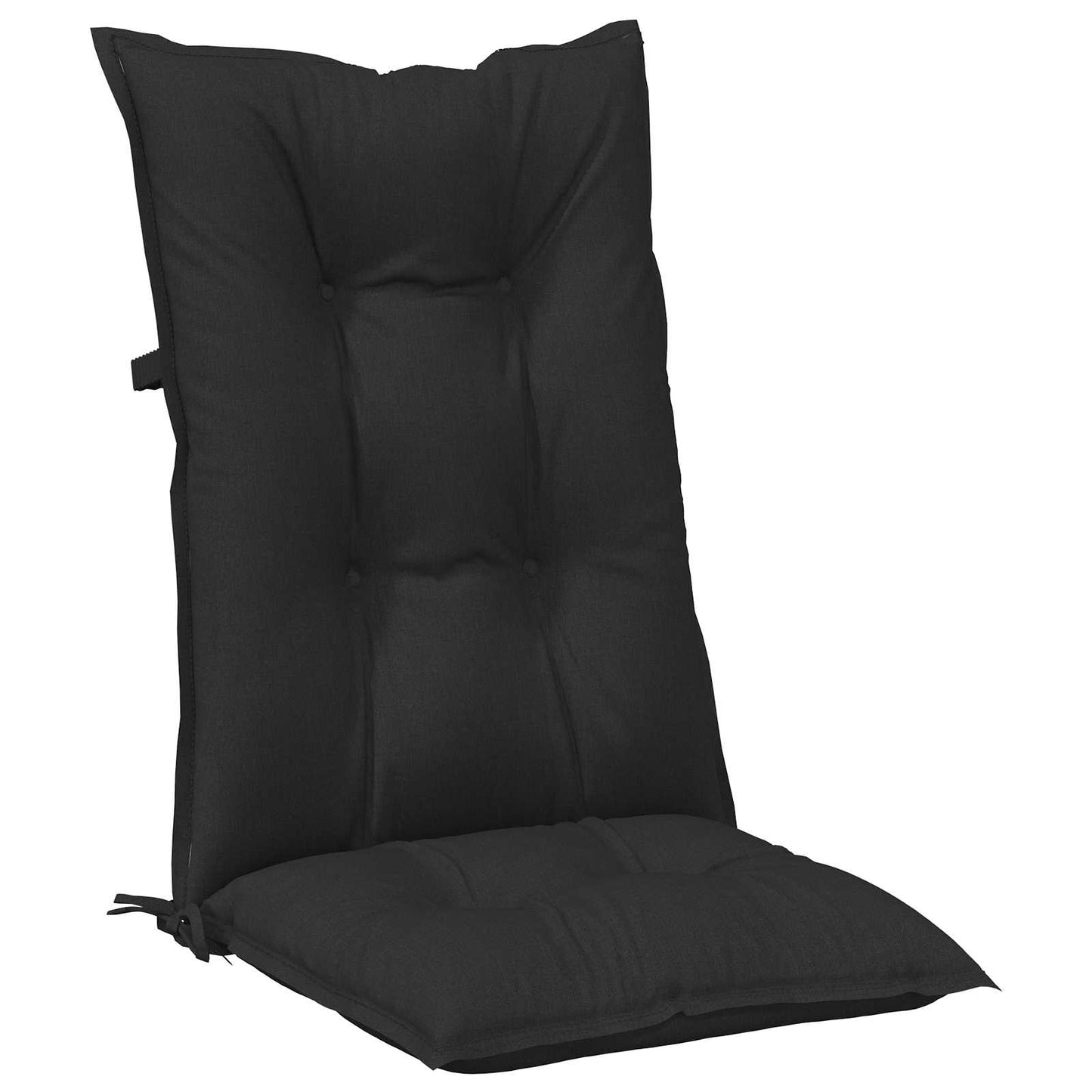Set di cuscini per sedia alta 6 pcs Melange nero | homemem39
