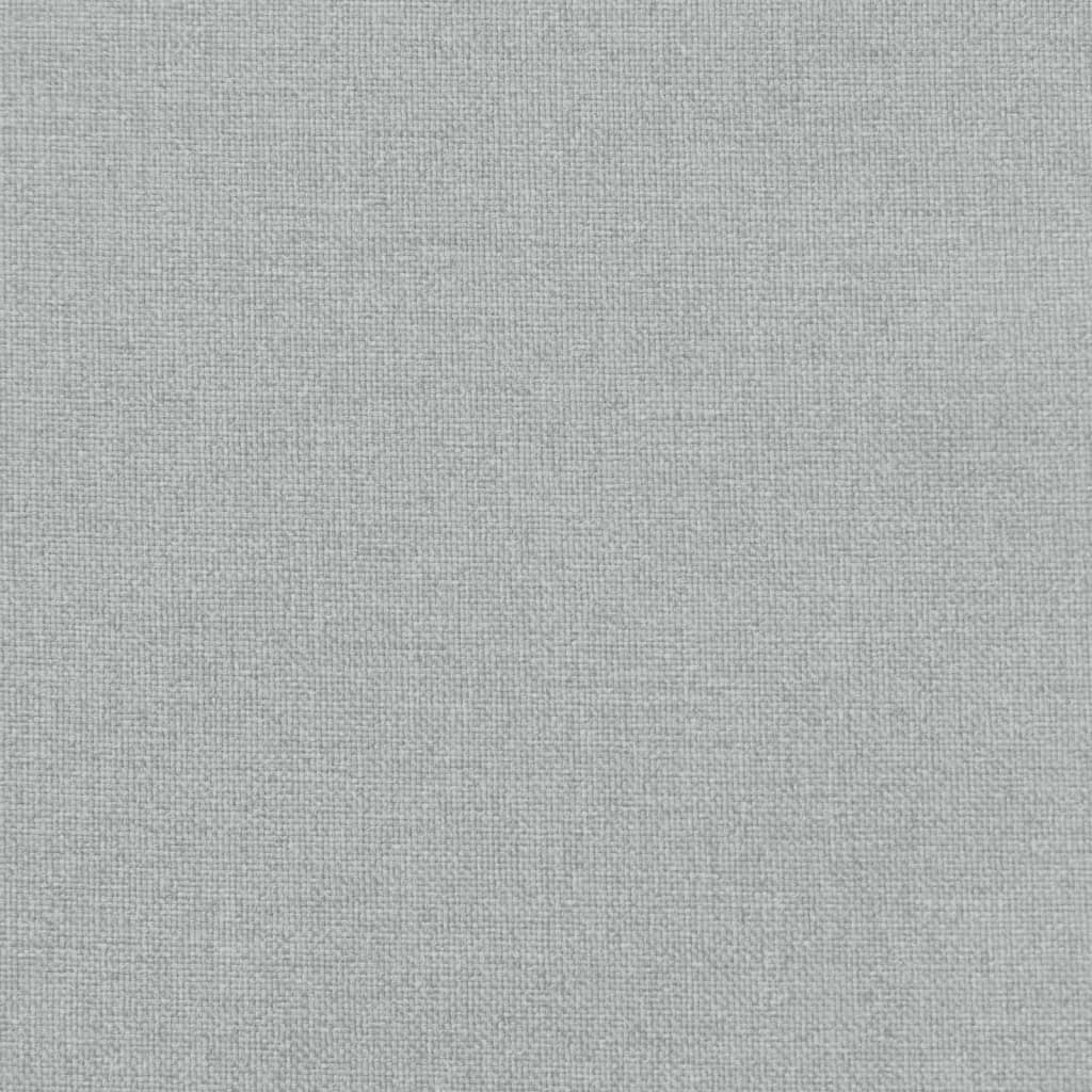 Cuscini Sedia Schiena Bassa 4 pz Grigio Mélange 100x50x7 cm | homemem39