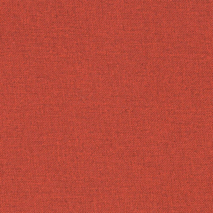 Cuscini Sedia Schiena Bassa 4 pz Rosso Mélange 100x50x7 Tessuto