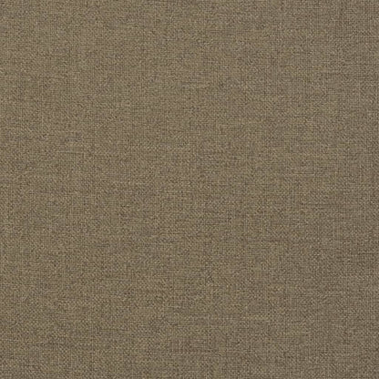 Low Back Chair Cushions 4 pcs Taupe Mélange Fabric