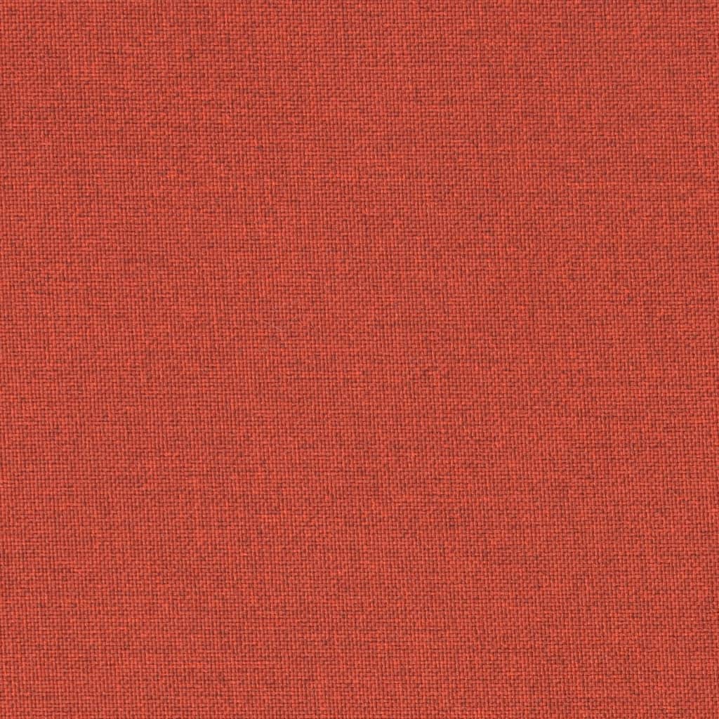 Cuscini Sedia Schiena Alta 6 Rosso Mélange 120x50x4 Tessuto | homemem39