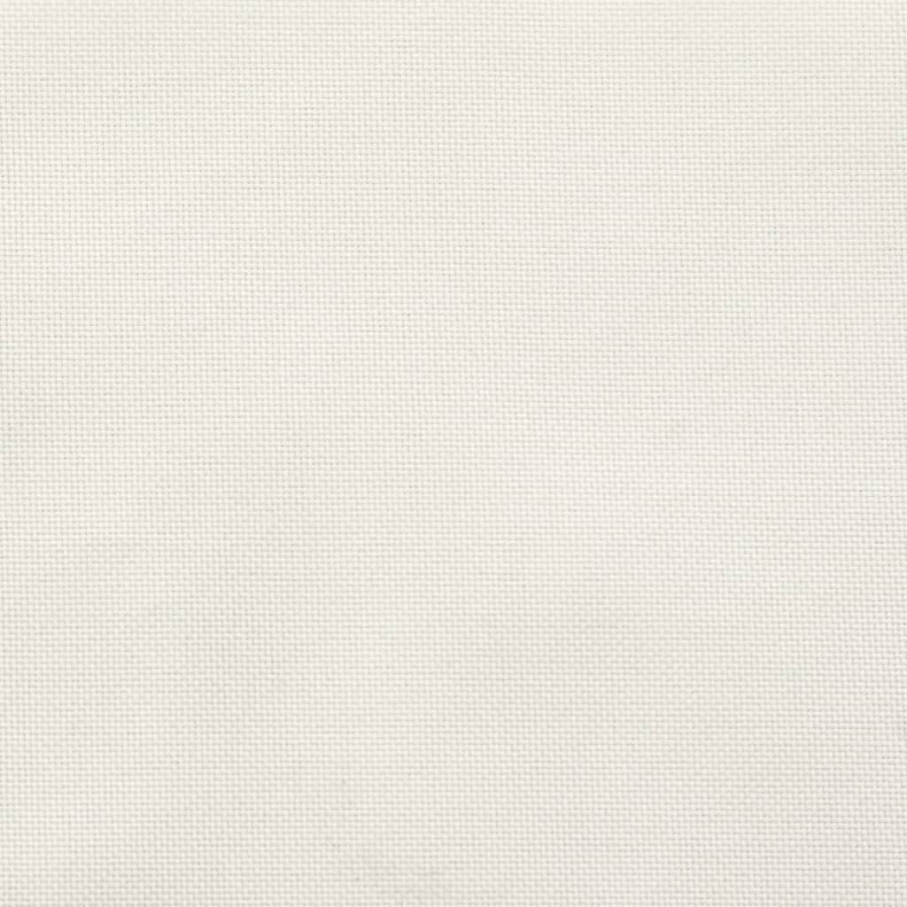 Cuscini Sedia Schiena Bassa 6 pz Crema Mélange 100x50x4 Tessuto | homemem39