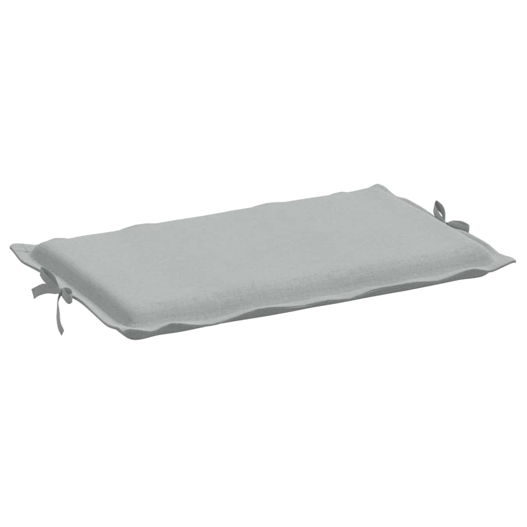 Cuscino per Lettino Prendisole Grigio Chiaro Mélange 186x58x3cm - homemem39