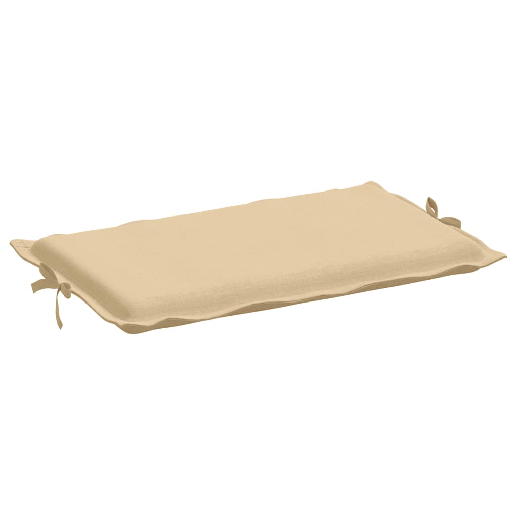 Cuscino per Lettino Prendisole Beige Mélange 186x58x3cm Tessuto - homemem39