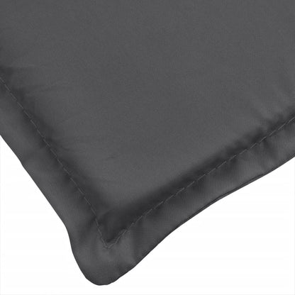 Anthracite Mélange Deckchair Cushion (75+105)x50x3cm in Fabric