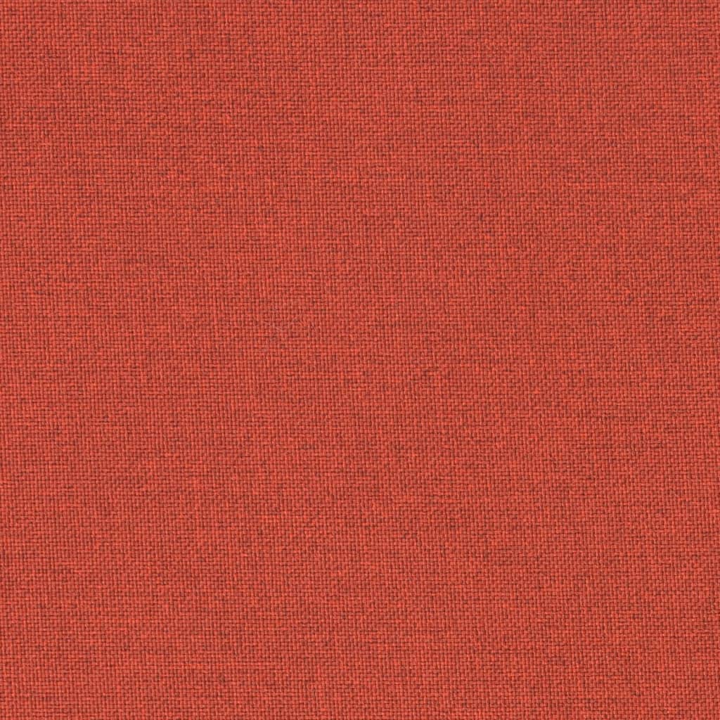 Cuscino Panca Giardino Rosso Mélange 100x50x7 cm Tessuto