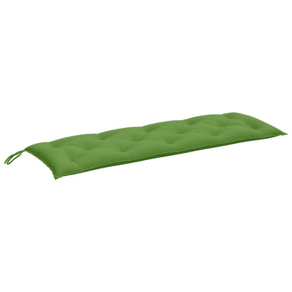 Cuscino Panca da Giardino Verde Mélange 150x50x7 cm in Tessuto