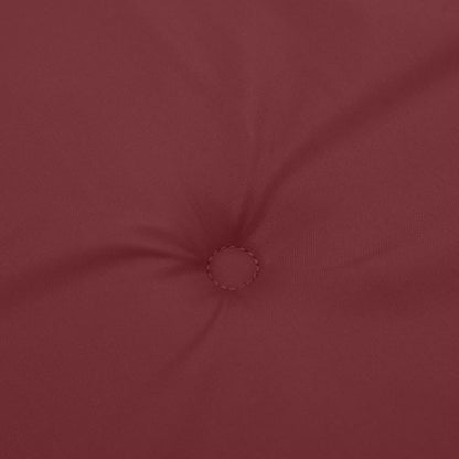 Cuscino Panca da Giardino Rosso Vino Mélange 150x50x7cm Tessuto | homemem39