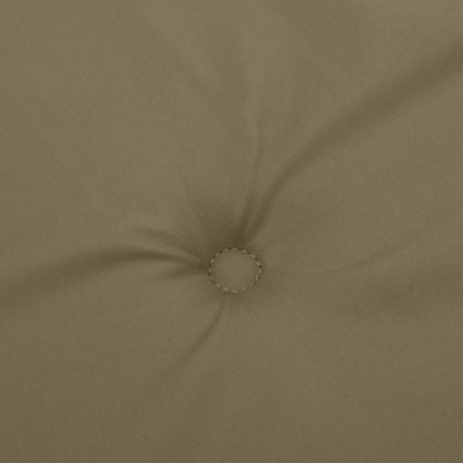 Cuscino Panca da Giardino Tortora Mélange 180x50x7cm in Tessuto