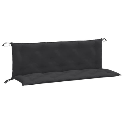 Garden Bench Cushions 2pcs Anthracite Mélange 150x50x7cm Fabric