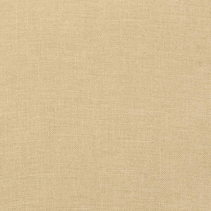 Cuscini Panca Giardino 2pz Beige Mélange 180x50x7 cm Tessuto