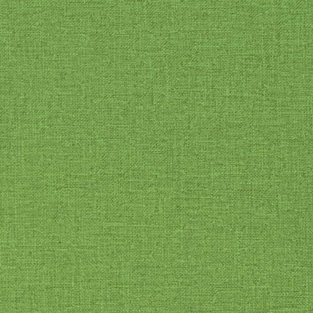 Cuscini Panca Giardino 2pz Verde Mélange 200x50x7 cm Tessuto