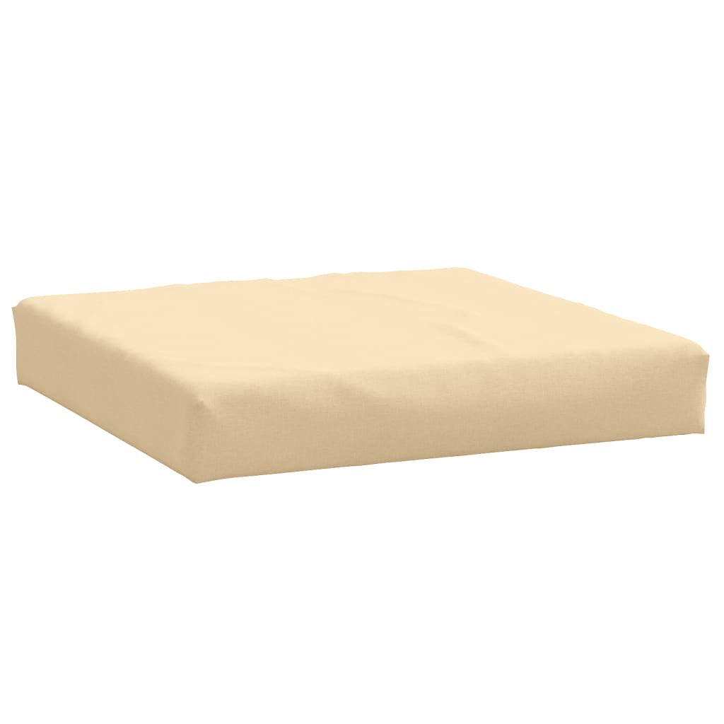 Pallet Cushions 2 pcs Beige Mélange in Fabric