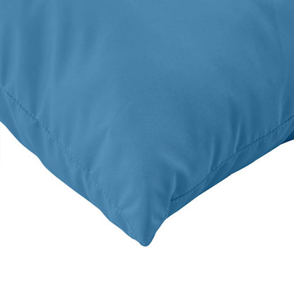 Cuscini per Pallet 2 pz Blu Mélange in Tessuto | homemem39