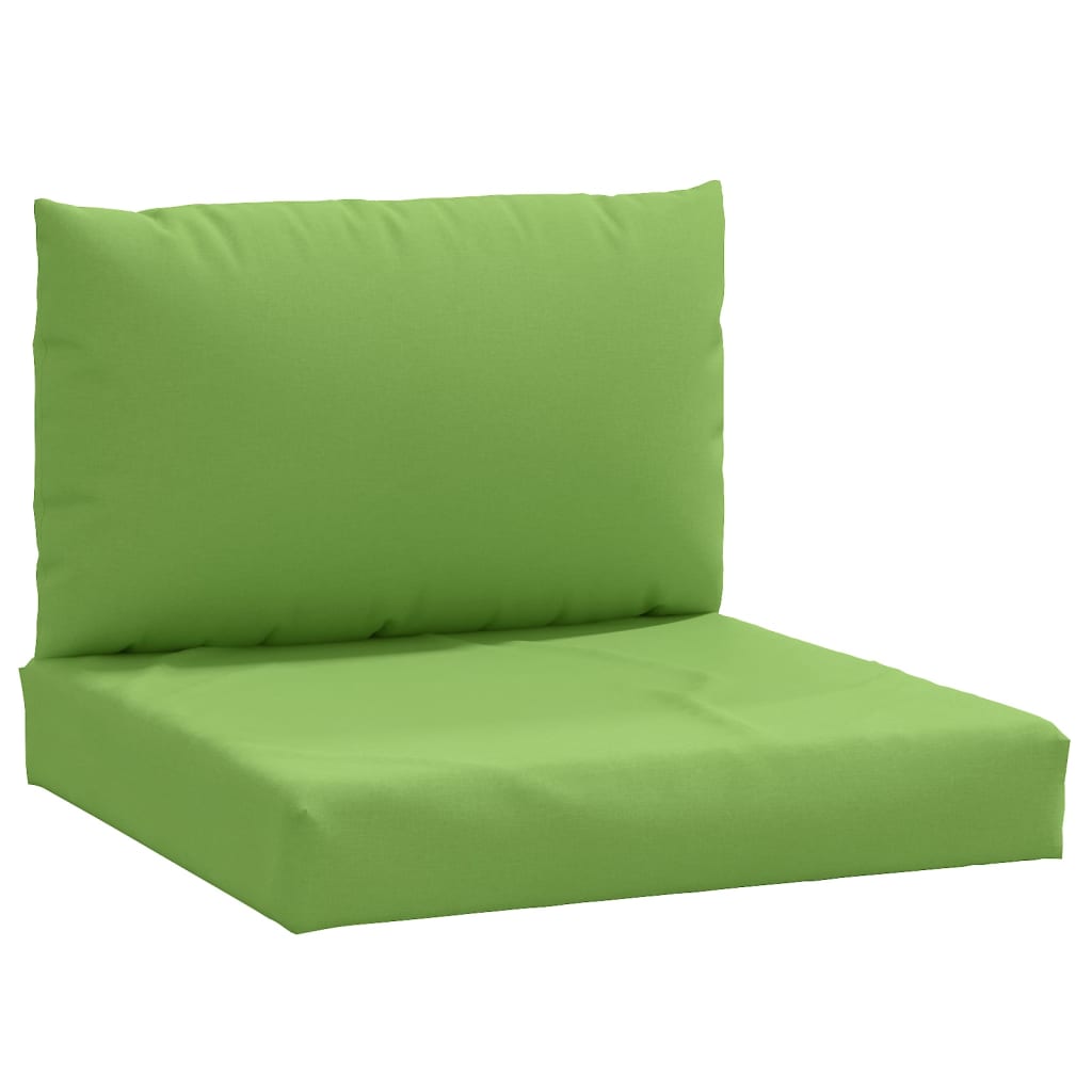 Pallet Cushions 2 pcs Green Mélange in Fabric