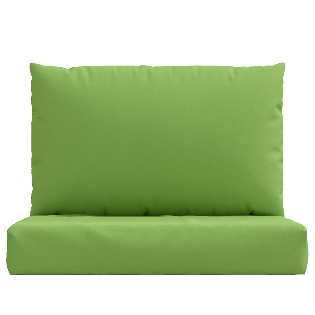 Pallet Cushions 2 pcs Green Mélange in Fabric