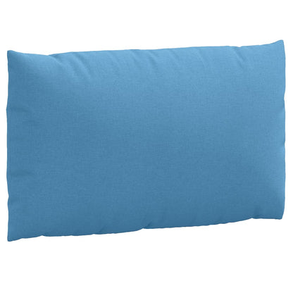 Pallet Cushions 3 pcs Blue Mélange in Fabric