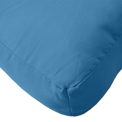 Pallet Cushions 3 pcs Blue Mélange in Fabric