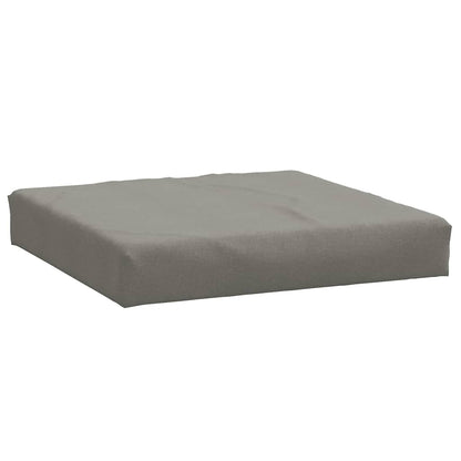 Cuscino per Pallet Grigio Scuro Mélange 60x60x10 cm in Tessuto