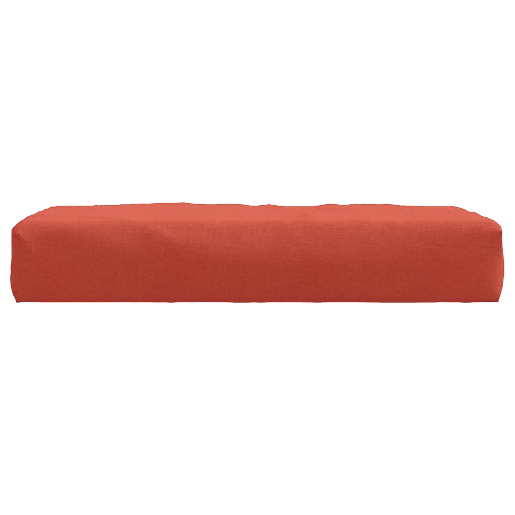 Cuscino per Pallet Rosso Mélange 60x60x10 cm in Tessuto