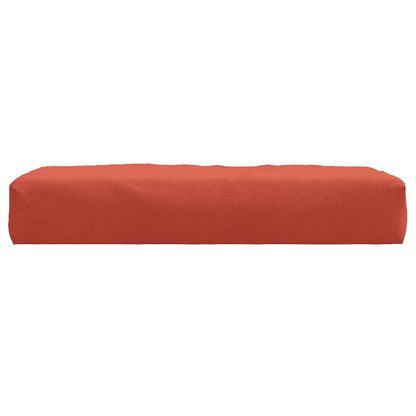 Mélange Red Pallet Cushion 60x60x10 cm in Fabric