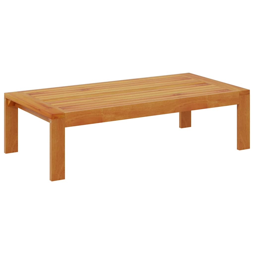 Tavolo da Giardino 100x50x27 cm in Legno Massello di Acacia | homemem39