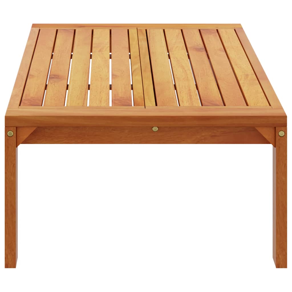 Tavolo da Giardino 100x50x27 cm in Legno Massello di Acacia | homemem39