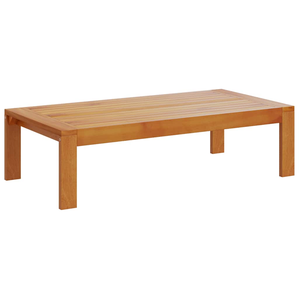 Tavolo da Giardino 100x50x27 cm in Legno Massello di Acacia | homemem39