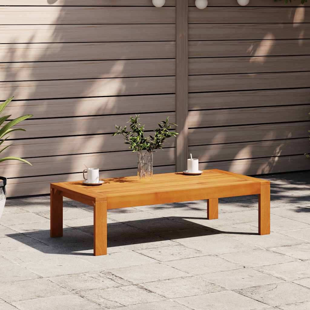 Tavolo da Giardino 100x50x27 cm in Legno Massello di Acacia | homemem39