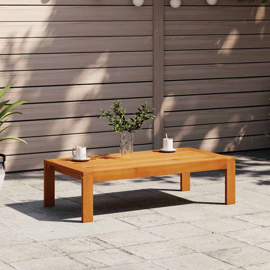Tavolo da Giardino 100x50x27 cm in Legno Massello di Acacia | homemem39