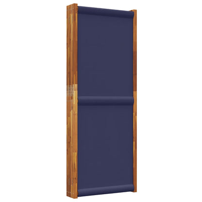 5-Panel Divider Dark Blue 350x180 cm