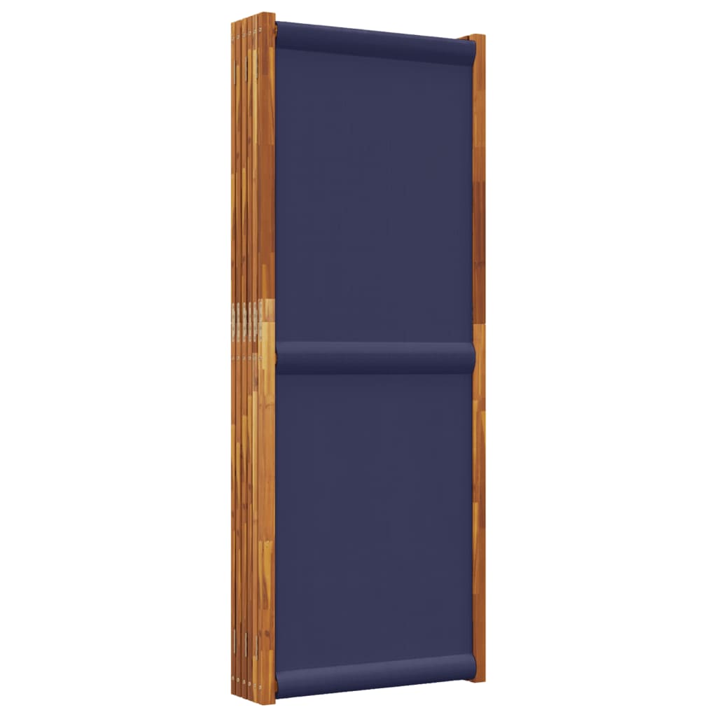 Dark Blue 6-Panel Divider 420x180 cm