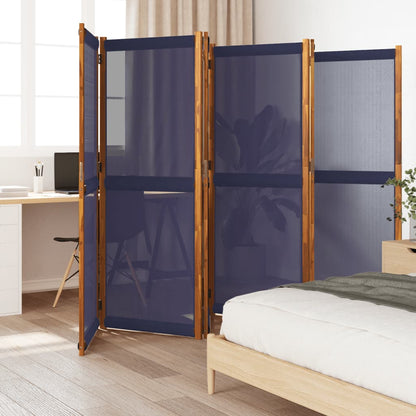 Dark Blue 6-Panel Divider 420x180 cm