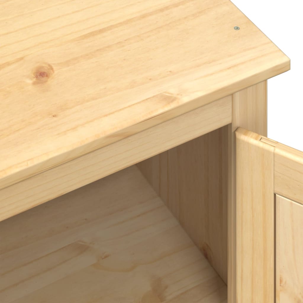 Armadio Corona 55x38x170 cm in Legno Massello di Pino - homemem39