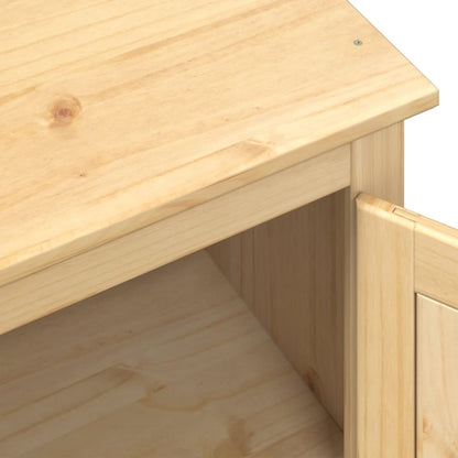 Armadio Corona 55x38x170 cm in Legno Massello di Pino - homemem39