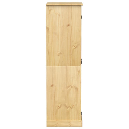 Corona wardrobe 76x50x170 cm in solid pine wood