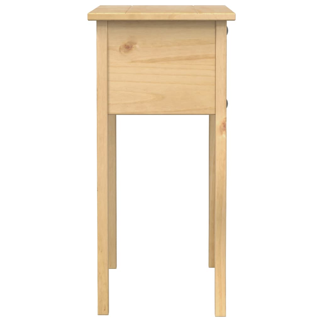 Tavolino Consolle Corona 73x35x73 cm in Legno Massello di Pino | homemem39