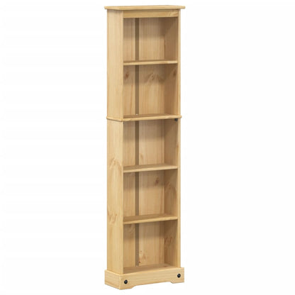 Libreria Corona 46x20x170 cm in Legno Massello di Pino | homemem39