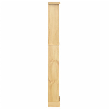 Libreria Corona 46x20x170 cm in Legno Massello di Pino | homemem39